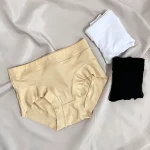 شورت پنبه ای بدون درز مدل عینکی دخترانه قرتی مد