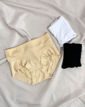 شورت پنبه ای بدون درز مدل عینکی دخترانه قرتی مد
