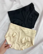 شورت پنبه ای بدون درز مدل عینکی زنانه