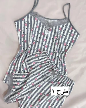 ست تاپ و شورتک سایز L