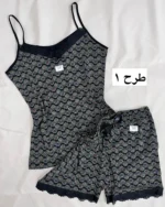 خرید اینترنتی ست تاپ و شورتک سایز XL