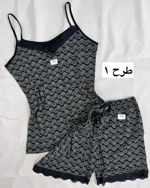 خرید اینترنتی ست تاپ و شورتک سایز XL