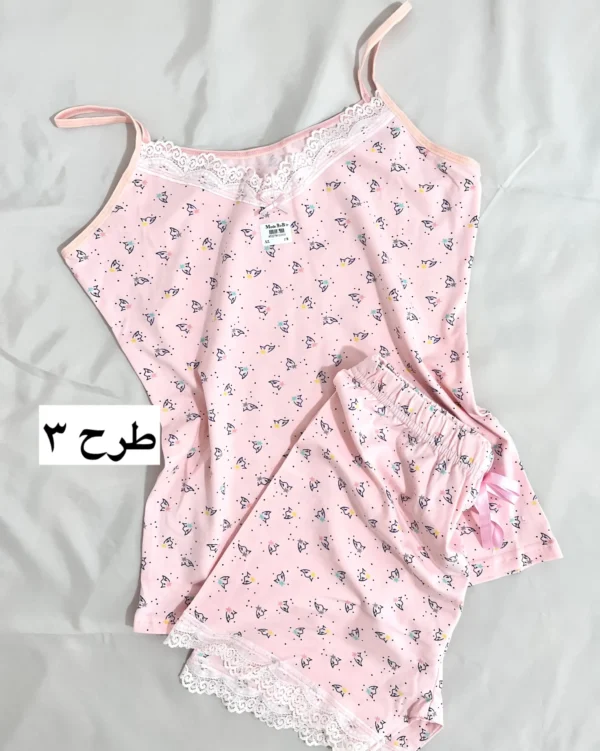 ست تاپ و شورتک سایز XL قرتی