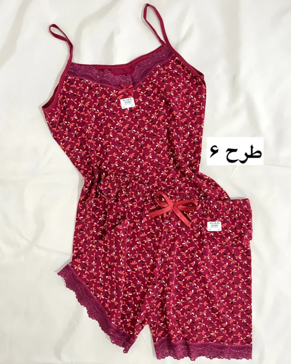 ست تاپ و شورتک سایز XL