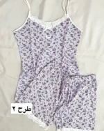 خرید ست تاپ و شورتک نخی سایز 2XL در رشت