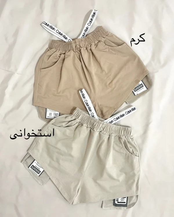 خرید اینترنتی شورتک ورزشی با کش شورتی calvin