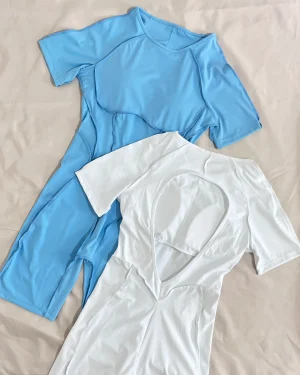 خرید اوورال ورزشی شورتکی آستین کوتاه در رشت فروشگاه قرتی