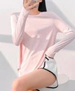 خرید سوئیشرت فلامنت ورزشی فینگردار صورتی در لباس ورزشی کوچصفهان