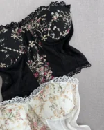 خرید کراپ مجلسی گلدوزی شده کاپدار