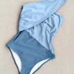 خرید مایو اسلیپ یقه رومی cupshe