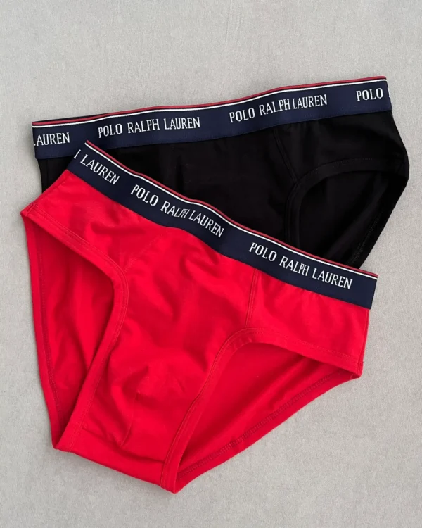 خرید انلاین شورت مردانه اسلیپ Polo Ralph Lauren قرمز