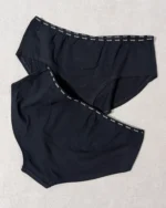 خرید آنلاین شورت نخی مشکی ساده