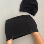 خرید کلاه شنا پارچه ای مشکی در رشت
