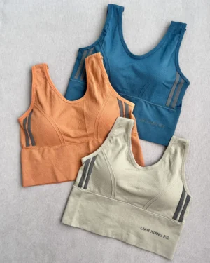 نیمتنه ورزشی پشت بندی کش پهن