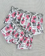 شورت مردانه لیزری پرچم آمریکا راحت و نرم