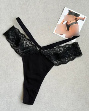 شورت لامبادا مشکی فانتزی Jima