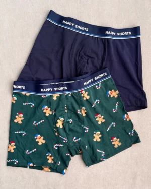 خرید پک 2 عددی شورت عروسکی پادار پسرانه سایز m