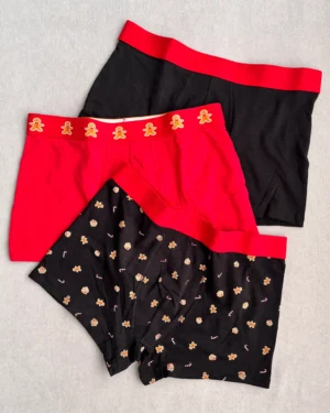 پک 3 عددی شورت پادار پسرانه سایز m