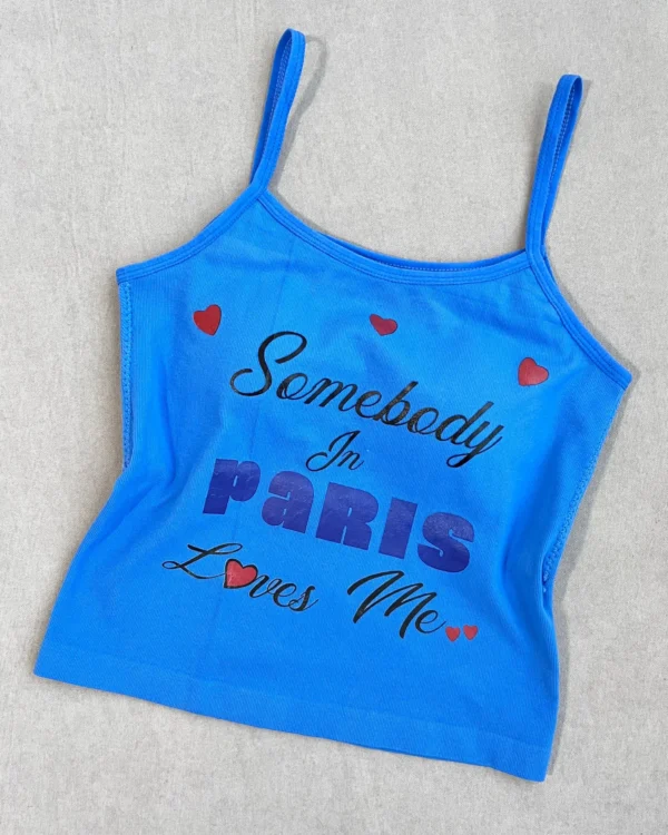 کراپ تاپ نخ پنبه paris