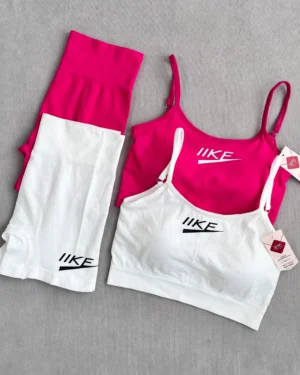 ست نیمتنه و شورتک کبریتی طرح نایک