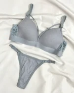 ست نیم تنه و شورت کبریتی هارنس دار