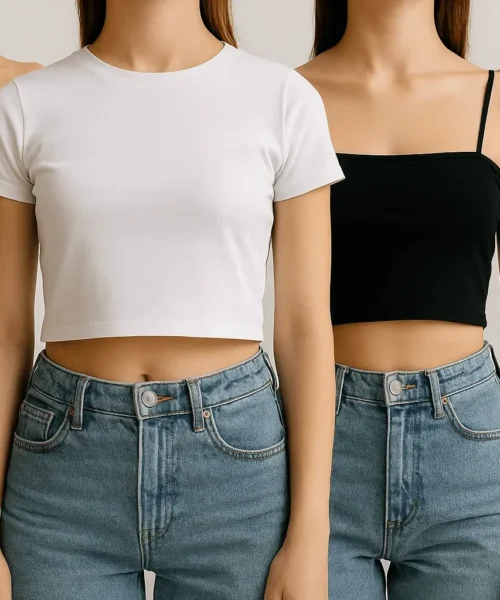 تفاوت کراپ و نیم تنه