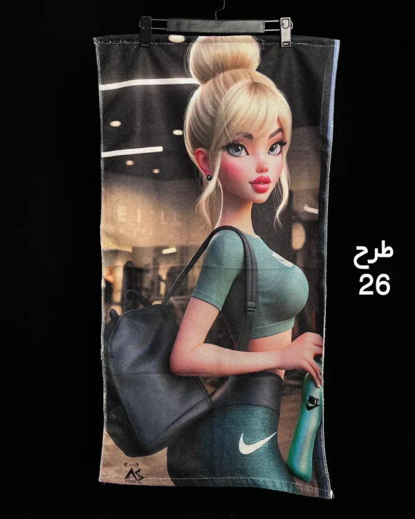 خرید اینترنتی زیرانداز ورزشی برای باشگاه طرح دخترانه