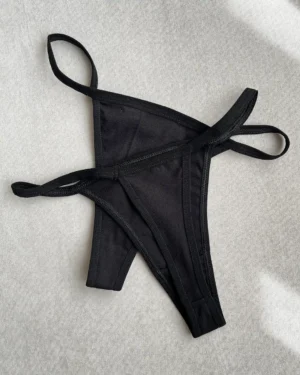 خرید شورت لامبادا نخی مشکی قرتی