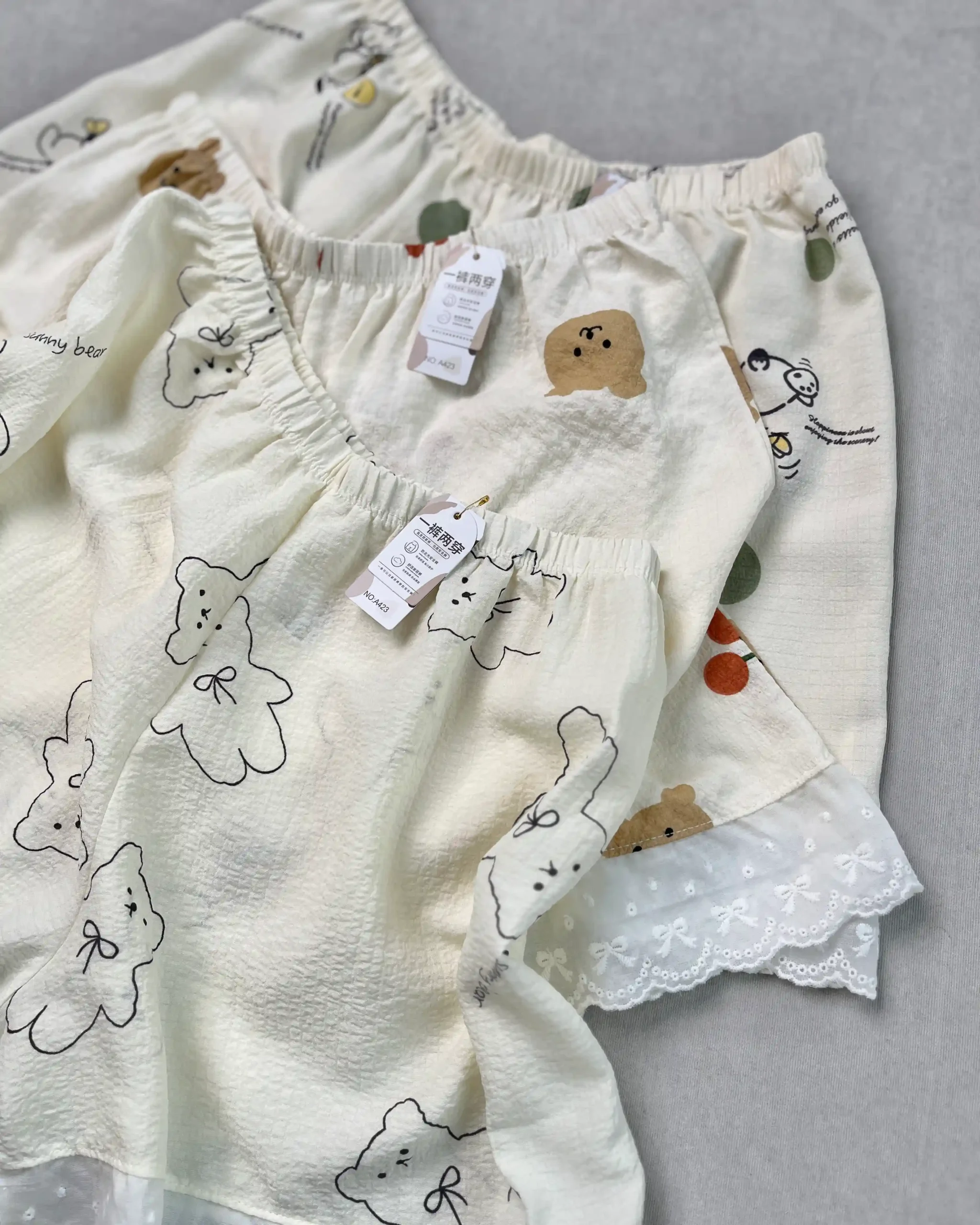 شورتک عروسکی کد 423 11 خرید اینترنتی شورتک عروسکی لباس زیر قرتی