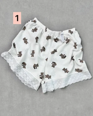 خرید شلوارک نخی زنانه قرتی مد