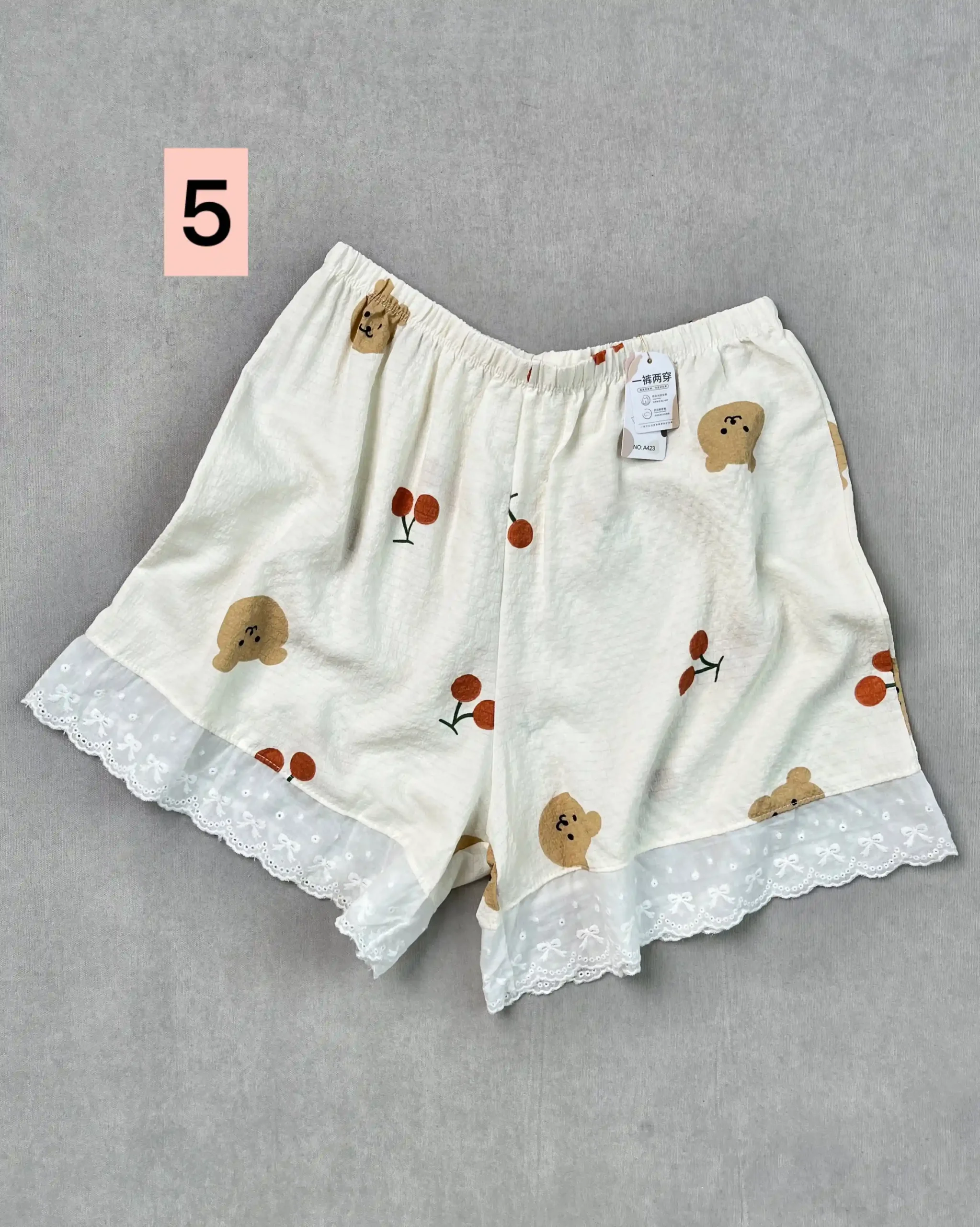 شورتک عروسکی کد 423 5 خرید شلوارک نخی زنانه قرتی کوچصفهان