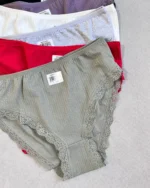 شورت میسپل فاق بلند کبریتی لبه تور