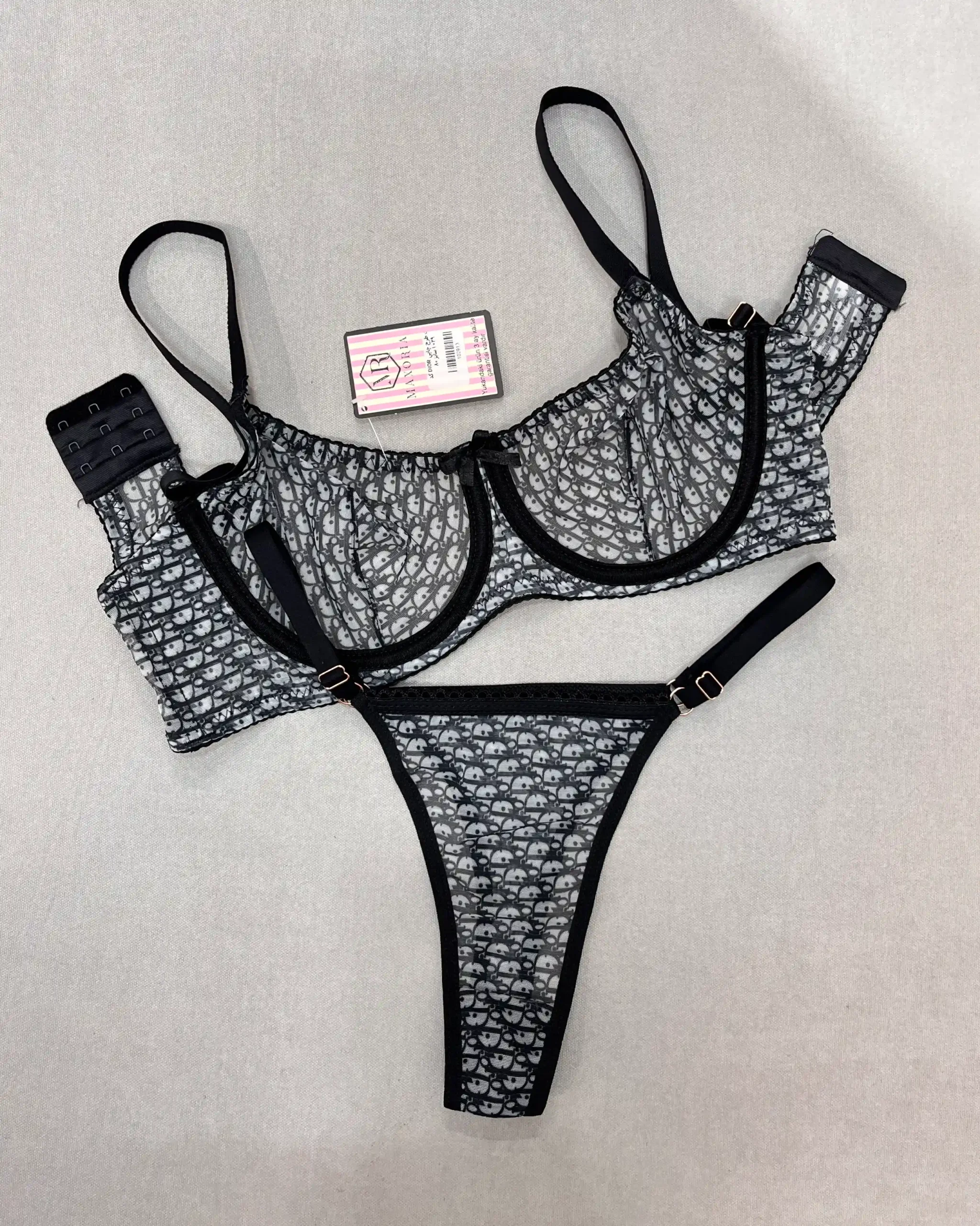lace-lingerie-set ست مکسوریا دیور کد ۱۰۲۹ کاپ بی
