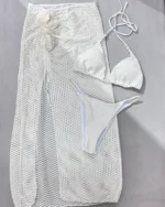بیکینی سه تکه لونه زنبوری