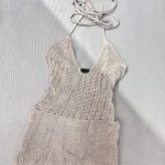رومایویی پشت باز نسکافه‌ای روشن سایز XS