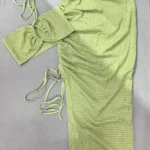 رومایویی دو تکه وارداتی رنگ سبز