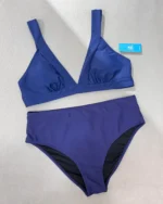 لباس شنا زنانه آبی ساده و شیک Cupshe
