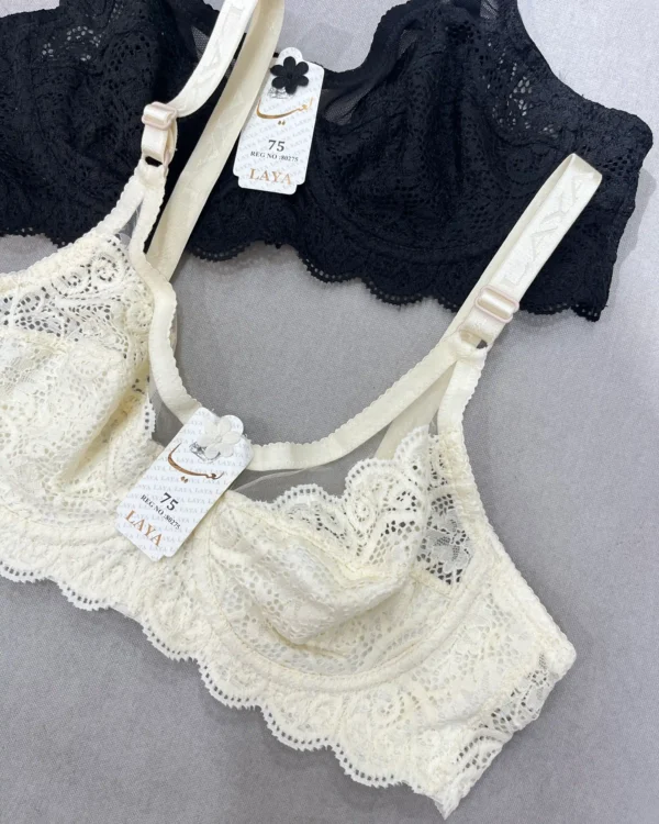 نمای نزدیک از طرح بالاتور سوتین لعیا
