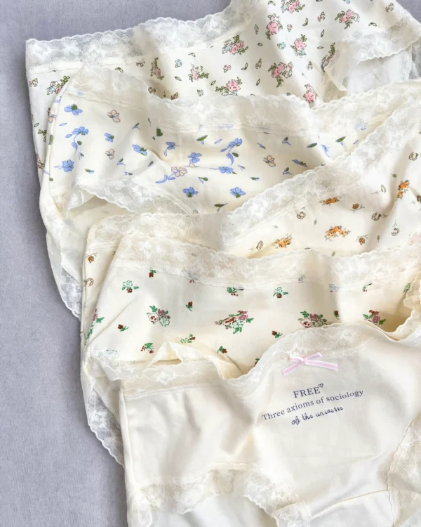 شورت نخی لبه تور - Image 4