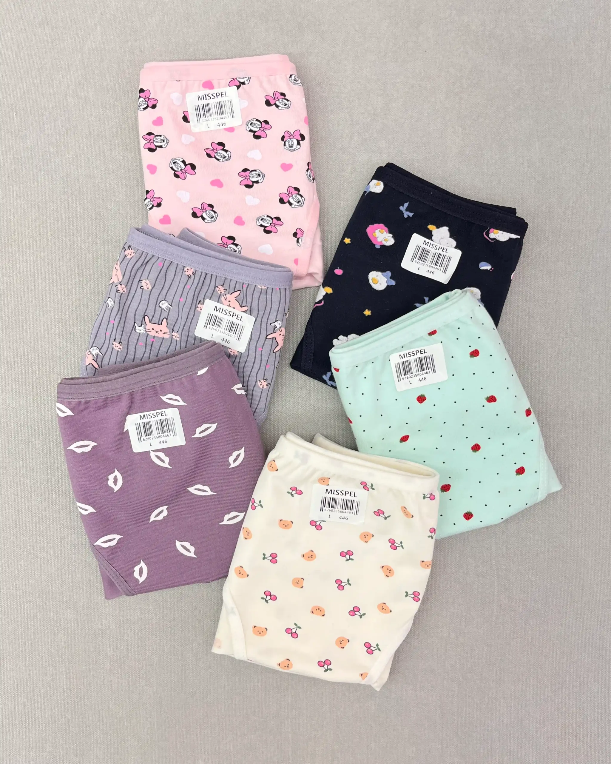 misspel-patterned-cotton-size-l خرید شورت نخی طرح دار سایز L برند میسپل