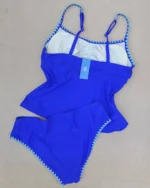 خرید اینترنتی مایو دوتکه آبی سایز XL برند Cupshe