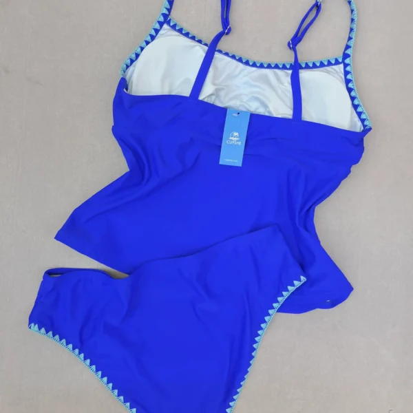 خرید اینترنتی مایو دوتکه آبی سایز XL برند Cupshe