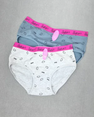 شورت نخی عروسکی طرح smile