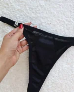 شورت فانتزی بندی زنونه مشکی